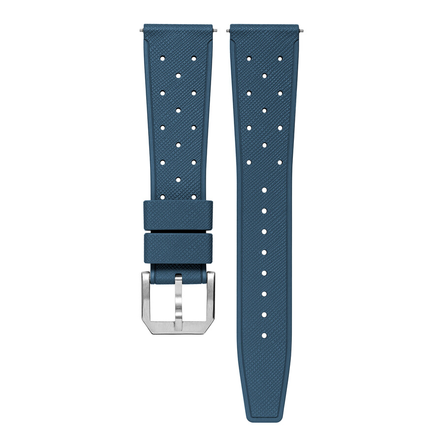 rubber classic strap blue - baltic watches