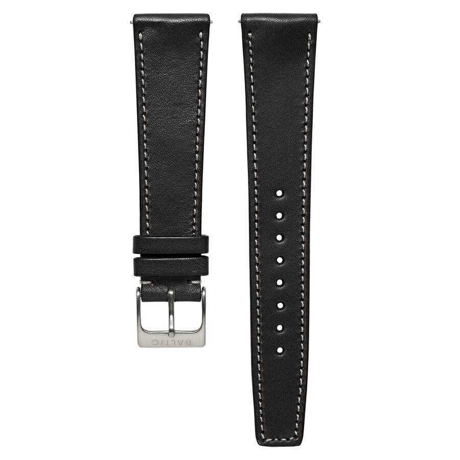 stitched strap black - baltic watches