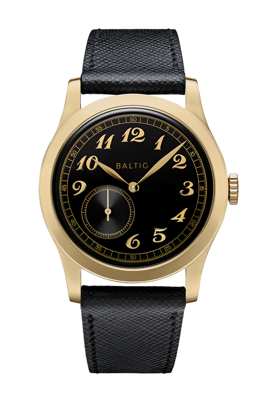 mr classic gold pvd black - baltic watches