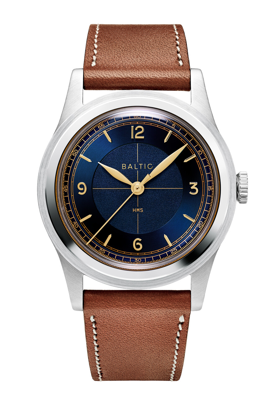 hms 003 blue gilt - baltic watches