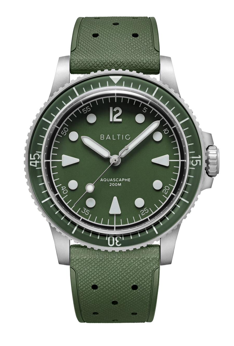 aquascaphe mk2 green - baltic watches