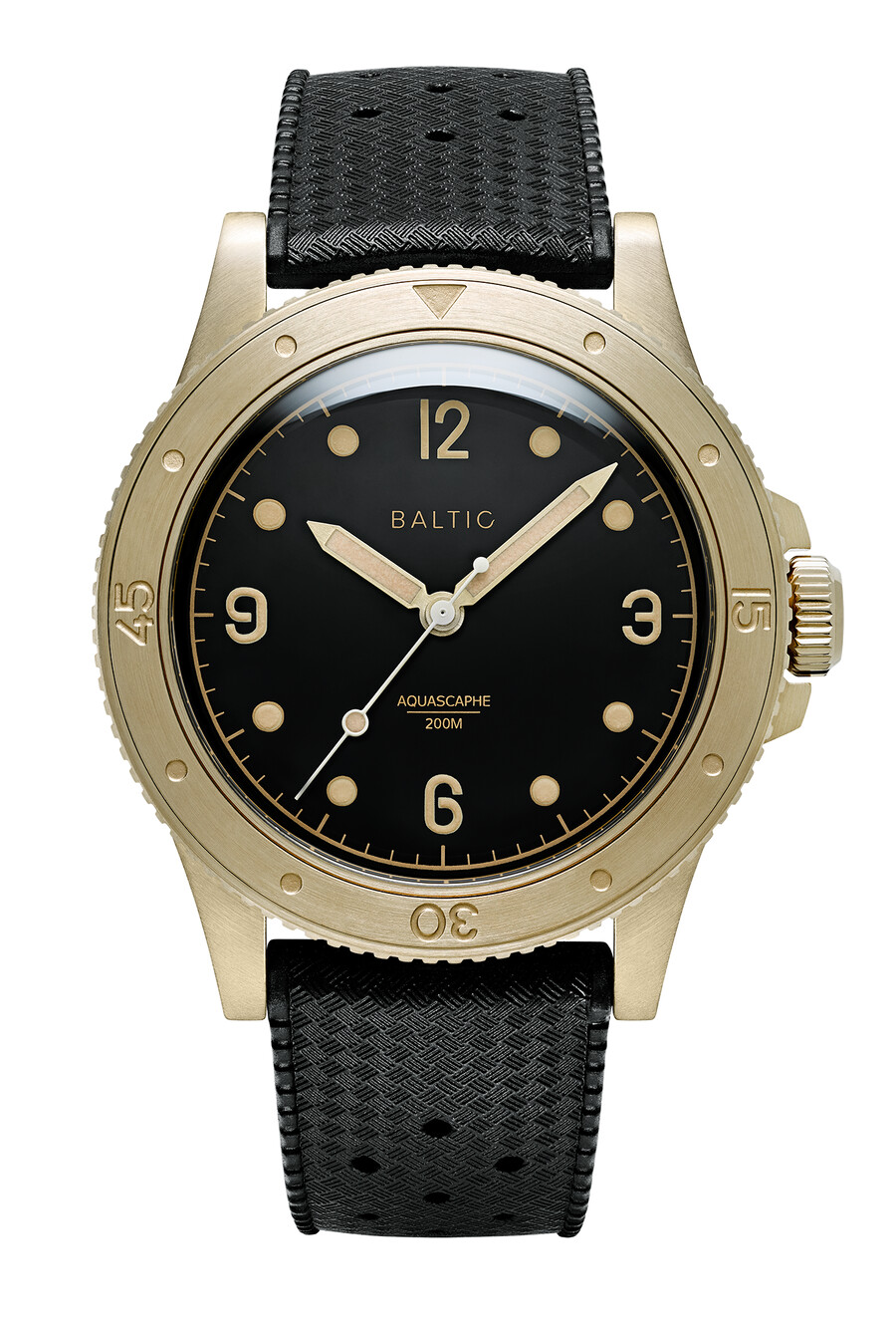 aquascaphe bronze black - baltic watches