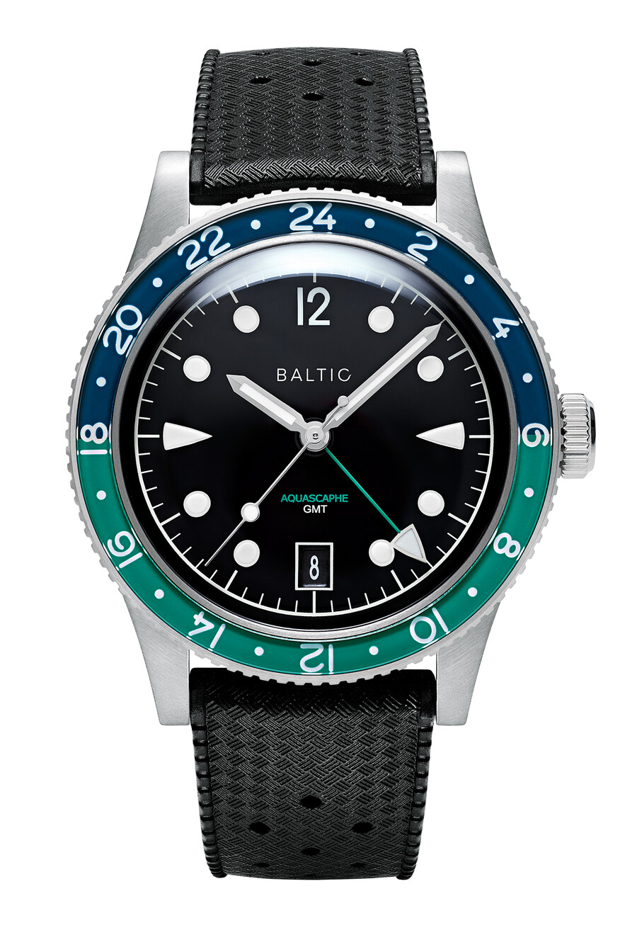 aquascaphe gmt green - baltic watches