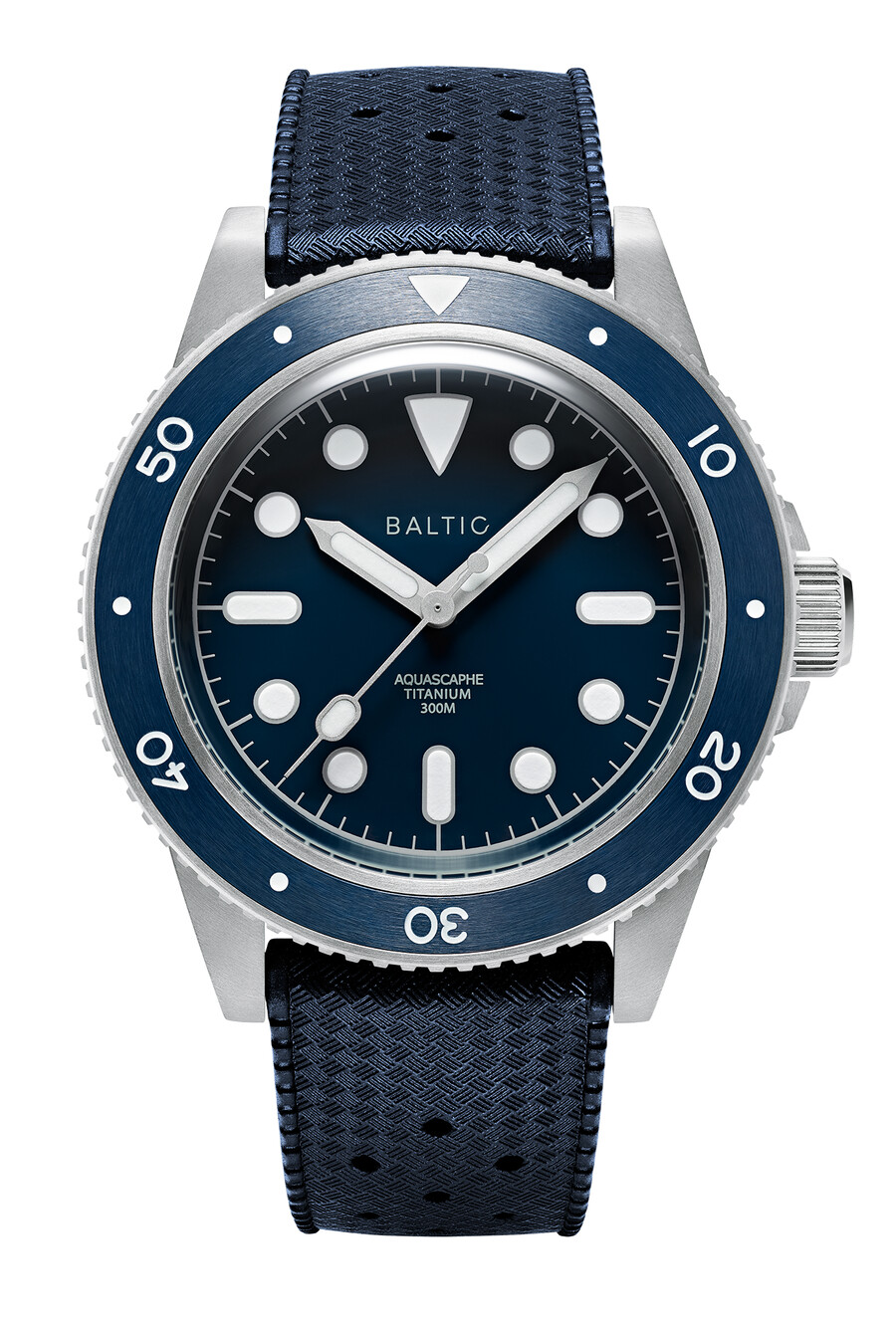 aquascaphe titanium blue - baltic watches