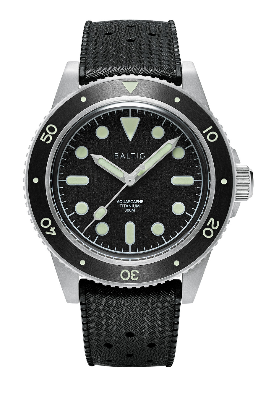 aquascaphe titanium black - baltic watches