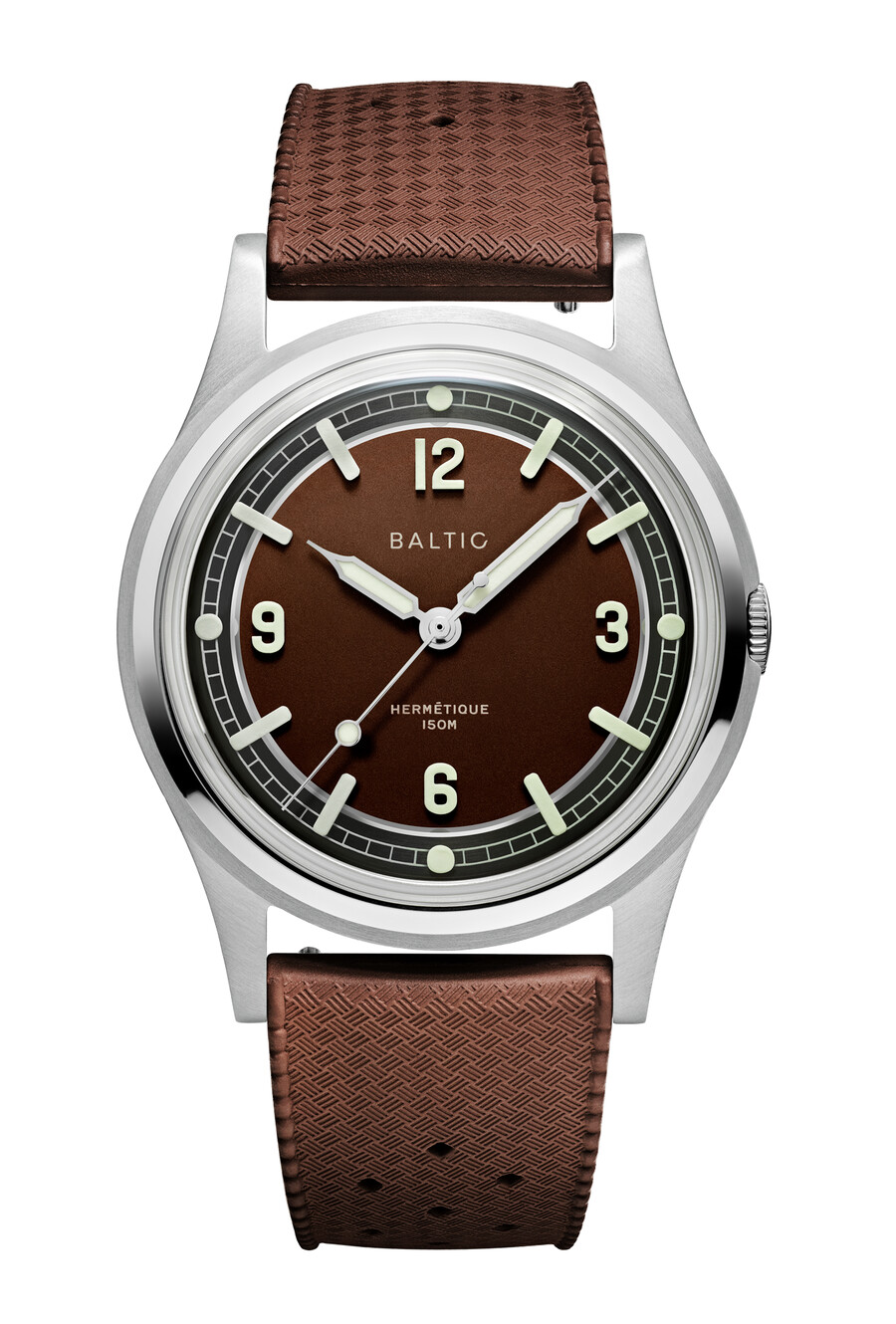 hermétique tourer brown - baltic watches